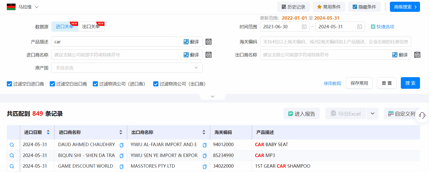 马拉维海关数据,海关数据,PA真人视讯海关数据 马拉维海关数据,海关数据,PA真人视讯海关数据