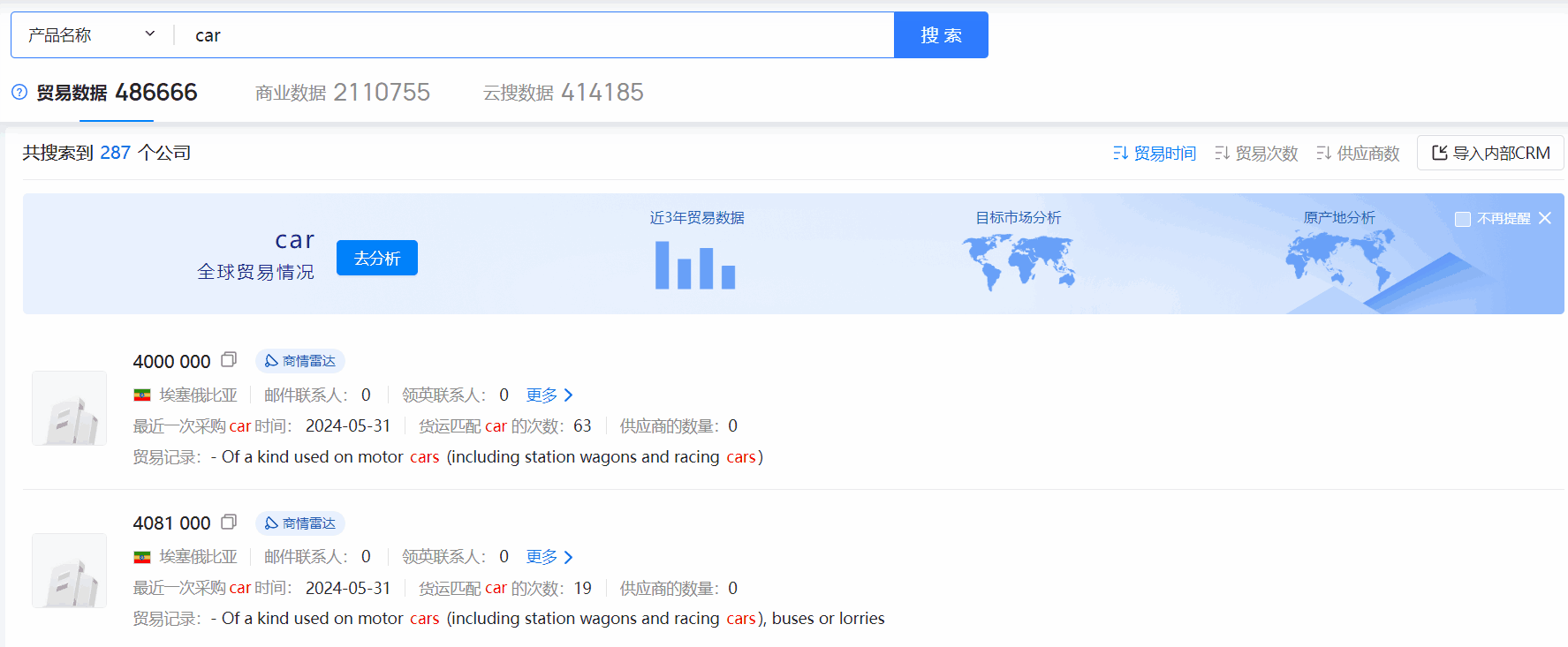 埃塞俄比亚海关数据,海关数据,PA真人视讯海关数据 埃塞俄比亚海关数据,海关数据,PA真人视讯海关数据
